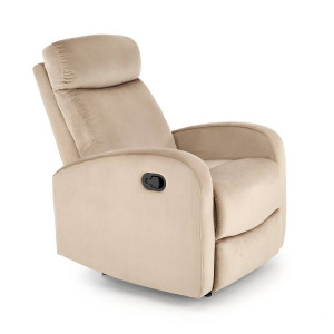 FOTOLIU CONFORTABIL WONDER, BEJ, TAPITERIE DIN CATIFEA, CU FUNCTIE DE RABATARE, STIL MODERN - Img 2