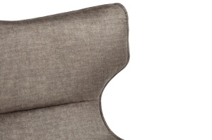 FOTOLIU CU TABURET, CLOUD ROTATIV 360 GRADE, MATERIAL TEXTIL TAUPE SI CADRUL METALIC, ARTIM GROUP SELECTION - Img 4