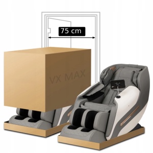FOTOLIU DE MASAJ PROFESIONAL, VX, ARTIM MEBLE, DIN PIELE ECO, CULOARE GRI, MENIU IN LIMBA ENGLEZA - Img 17