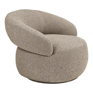 FOTOLIU DE RELAXARE SION, DIN LEMN SI TEXTIL, CULOARE NISIPIU, HOUSE NORDIC - Img 4