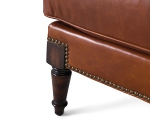 FOTOLIU DEOSEBIT DIN PIELE, CHESTERFIELD, COD 10005, CULOARE MARO, ARTIM GROUP SELECTION - Img 6