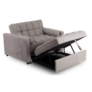 FOTOLIU EXTENSIBIL, ARTIM MEBLE, REALIZAT DIN MATERIAL TEXTIL CREM SAU GRI, STIL MODERN