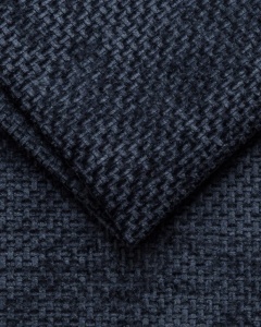 FOTOLIU LOUNGE MOLINO, 100X108, ALBASTRU MARIN, CU TAPITERIE DIN TEXTIL CHENILLE EDEN, MICADONI - Img 4