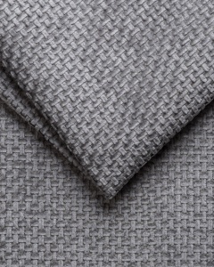 FOTOLIU LOUNGE MOLINO, 100X108, GRI DESCHIS, CU TAPITERIE DIN TEXTIL CHENILLE EDEN, MICADONI - Img 4