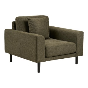FOTOLIU RELAXARE LIDO, DIN METAL SI TEXTIL, CULOARE VERDE OLIVE, HOUSE NORDIC