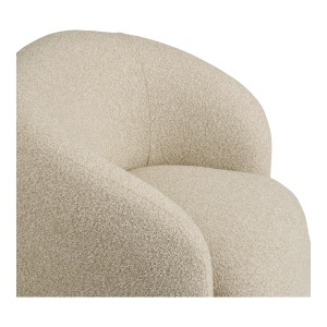 FOTOLIU ROTATIV HAWKES, DIN LEMN SI TEXTIL BOUCLE, CULOARE NISIPIU, HOUSE NORDIC - Img 7