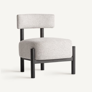 FOTOLIU SINDHU, REALIZAT DIN LEMN DE FRASIN SI TEXTIL, CULOARE BEJ/GRI, REALIZAT MANUAL, VICAL HOME