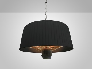 INCALZITOR SUSPENDAT CU HALOGEN, HEAT I, DIN METAL, PLASTIC SI TEXTIL, STIL MODERN, SCHULLER