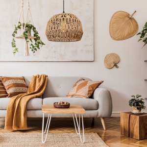 Lampă de tavan APP1291-1CP Beige - Img 2