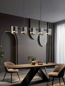 Lampă de tavan APP1706-5CP GREY G9 - Img 2