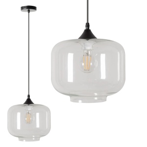 LAMPA DE TAVAN SUSPENDABILA din sticla APP312-1CP LOFT - Img 1