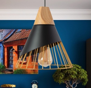 Lampa DE TAVAN SUSPENDABILA scandinav Metal APP224-1CP - Img 3