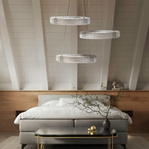 Lampa LED MS001-CP ROSE GOLD 40cm - Img 3