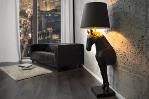 LAMPADAR DEOSEBIT, BLACK BEAUTY, DIN METAL SI TEXTIL - Img 2