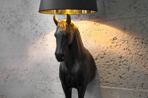 LAMPADAR DEOSEBIT, BLACK BEAUTY, DIN METAL SI TEXTIL - Img 3