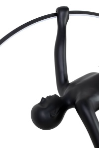 LAMPADAR EXCLUSIVIST 222CM, HUMAN ACROBATIC, EDITIE LIMITATA, FIBRA DE STICLA SI LED - Img 5