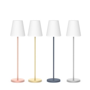 LAMPADAR LOLA SLIM, 120 SOLAR & BATTERY, ALAMA, CONFECTIONAT DIN METAL SI POLIETILENA - Img 2