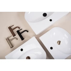 LAVOAR PENTRU BLAT REA KIM 60, ALB, CONFECTIONAT DIN CERAMICA, CALITATE SUPERIOARA - Img 4