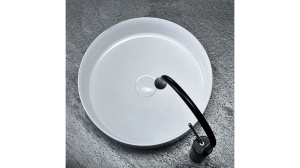 LAVOAR REA ELMA, ALB, 45 CM, DIN CERAMICA, CALITATE SUPERIOARA - Img 4