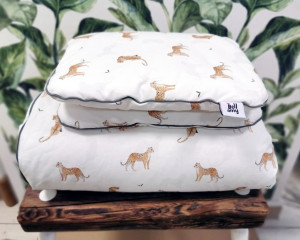 LENJERIE PENTRU PATUT DE BEBELUS JUNGLE MARIMEA L BA - Img 3