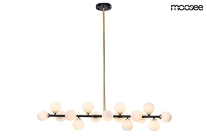 LUSTRA COSMO LEVEL M, CONFECTIONATA DIN METAL SI STICLA, STIL MODERN