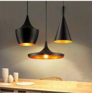 LUSTRA COSTA NEGRU 3 PENDULE MODEL 1 DESIGN INDUSTRIAL - Img 7