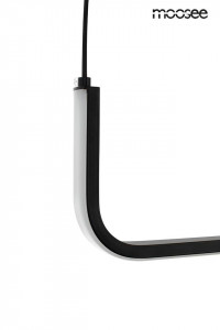 LUSTRA LED EXCLUSIVIST 90CM, SHAPE, CONFECTIONATA DIN METAL, DESIGN MODERN - Img 5