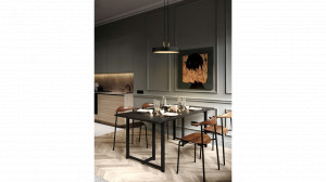 LUSTRA, LED GOLD BLACK 40CM ,APP948-1CP, METAL SI LED - Img 4