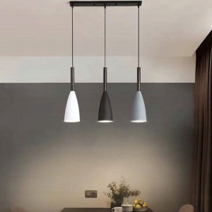 LUSTRA LETIZ BLACK, 26x10/100 cm, NEGRU, DIN ALUMINIU DE INALTA CALITATE, STIL MODERN, TU - Img 4