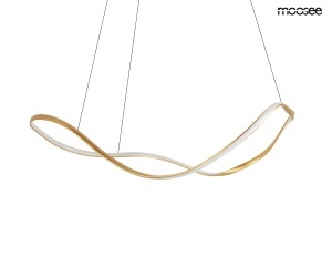 LUSTRA WAVES 80, AURIE, CONFECTIONATA DIN METAL SI ALUMINIU, STIL MODERN