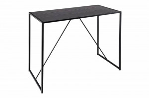 MASA BAR, SLIM LINE 120CM, METAL SI LEMN FRASIN, COD 43310 - Img 4