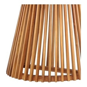 MASA DE GRADINA BERJA, REALIZATA DIN LEMN DE TEC, CULOARE NATUR, HOUSE NORDIC - Img 6
