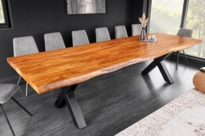 MASA DE MARI DIMENSIUNI, MAMMUT 300CM, LEMN DE SALCAM/METAL, ARTIM GROUP COLLECTION - Img 2