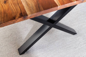 MASA DE SUFRAGERIE, MAMMUT 160CM, LEMN DE SALCAM LACUIT, DESIGN RETRO, ARTIM GROUP SELECTION - Img 4
