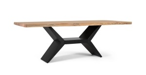 MASA DIN LEMN 220CM, COD 2202, DIN LEMN DE SALCAM SI METAL, ARTIM GROUP SELECTION - Img 2