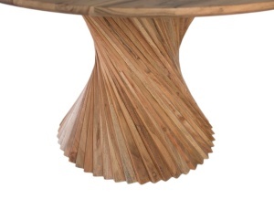 MASA DINING 130CM, LEMN DE SALCAM, GINER Y COLOMER - Img 4