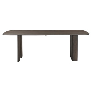 MASA DINING CASTELLO 230cm, REALIZATA DIN LEMN DE STEJAR, CULOARE MARO, STIL MODERN - Img 7