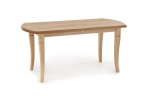 MASA DINING EXTENSIBILA FRYDERYK, STEJAR CRAFT, 160/240 CM, BLAT DIN MDF SI PICIOARE DIN LEMN MASIV , STIL CLASIC - Img 3