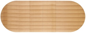 MASA DINING EXTENSIBILA STIL SUNSET, STEJAR NATURAL, CONFECTIONATA DIN MDF SI FURNIR, STIL MODERN - Img 3