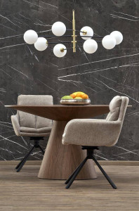MASA DINING HENDERSON, NUC, 136 CM, DIN MDF SI FURNIR, STIL MODERN