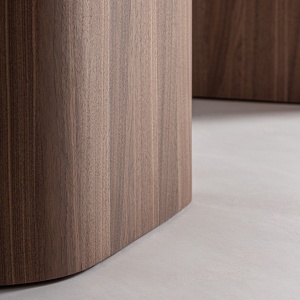MASA DINING/LIVING ACIERA, 247CM, MARO, FURNIR SI MDF NUC, STIL MODERN, VICAL HOME - Img 5