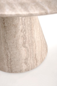 MASA DINING STIL ABBOT, 120CM DIAMETRU, CONFECTIONATA DIN MDF LAMINAT, STIL MODERN - Img 4