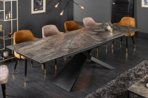 MASA EXTENSIBILA 180/220/260CM, EUPHORIA, METAL SI CERAMICA EFECT DE MARMURA, ARTIM GROUP SELECTION