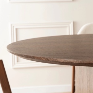 MASA EXTENSIBILA 200-300CM, ARTIM MEBLE, REALIZATA DIN MDF, CULOARE NUC, STIL MODERN - Img 4