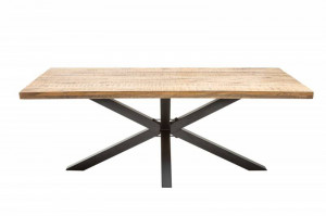MASA GALAXIE 180CM, LEMN MANGO SI METAL, DESIGN VINTAGE INDUSTRIAL, ARTIM GROUP SELECTION - Img 5