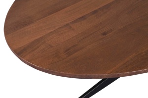 MASA LIVING OVALA, STTAFORD 230CM, LEMN DE MANGO, MARO/NEGRU, RICHMOND - Img 7