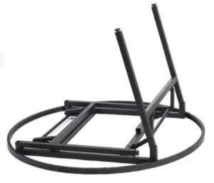 MASA PLIABILA PENTRU CATERING/CONFERINTE 180CM, STEJAR SONOMA, DIN METAL SI FURNIR LEMN - Img 2