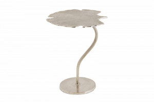 MASUTA DE CAFEA 53CM, GINKO, DIN METAL DE CULOARE ARGINTIE, COD 41790, DESIGN MODERN - Img 4