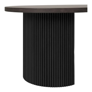 MASUTA DE CAFEA BOAVISTA 120CM, DIN LEMN, CULOARE NEGRU, HOUSE NORDIC - Img 5