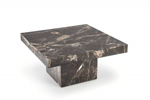 MASUTA DE CAFEA MONOLIT, EFECT DE MARMURA NEAGRA, DIN MDF FURNIRUIT, STIL MODERN - Img 2